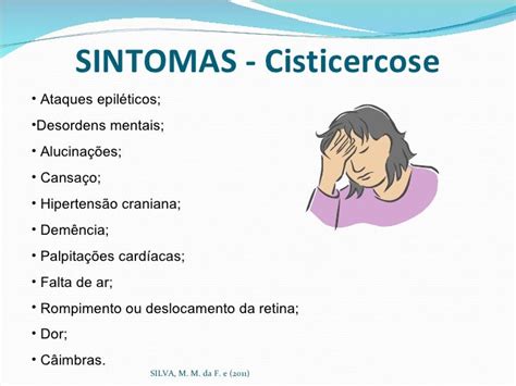 sintomas de cisticercose